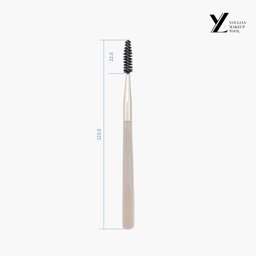Roze fijne staart mascara borstel