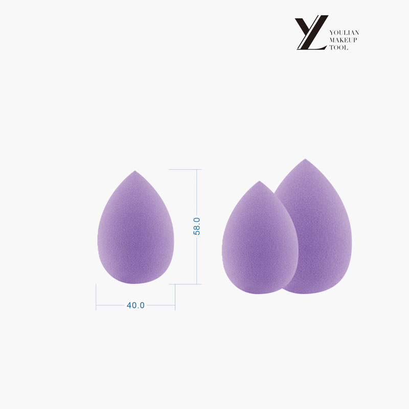 PU drop-forme make-up spons