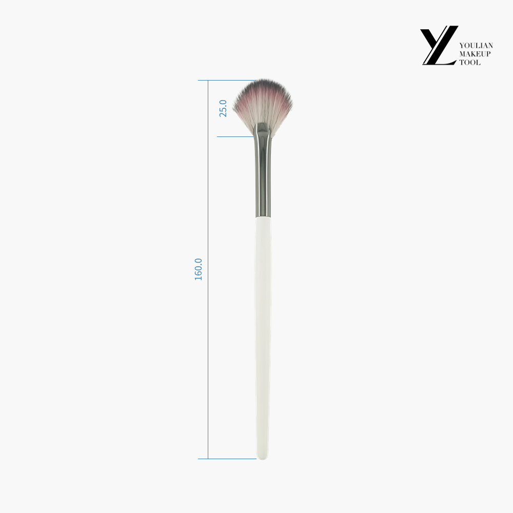 Tri-Colour gradiëntventilator Highlighter Brush